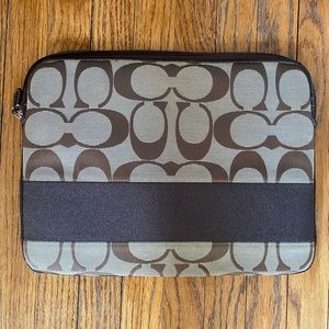 Coach Lap Top Case